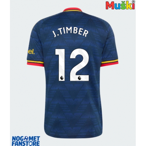 Arsenal Jurrien Timber #12 Gostujuci Dres 2026-27 Kratak Rukav
